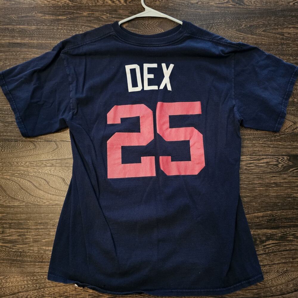 Vintage Players Weekend Dex Dexter Fowler St Louis Cardinals MLB Shirt Womens L